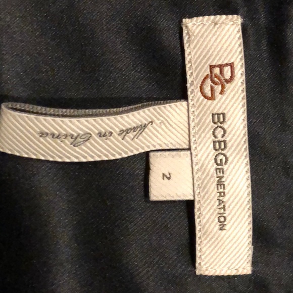 BCBGeneration black lace dress, lined, pockets, 2 - Picture 3 of 3